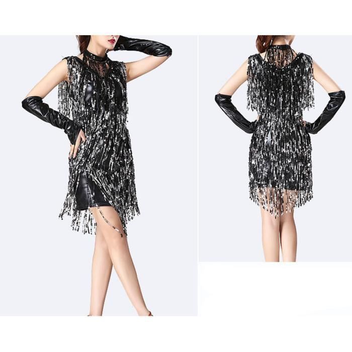 Robe a frange de soiree hotsell