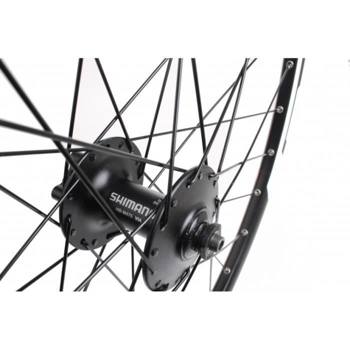 Jeu De Roues VTT 27,5 Pouces | Jantes Aluminium | Freins à Disque | Compatible Cassette 7-12 Vitesses | Charge Max 200 Kg - 7