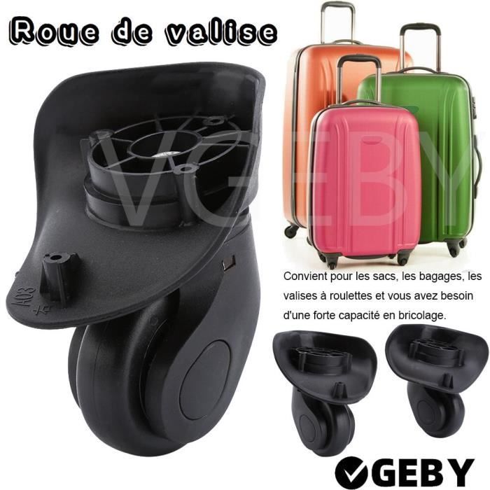 VGEBY Roulettes de valise en nylon de rechange, Silencieux et Résistant VGEBY Roulettes de valise en nylon de rechange, Silencieux et Résistant