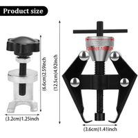 AEUZWR Extracteur Bras Essuie Glace, 3 Pièces Arrache Essuie Glace, Extracteur de Bras d'Essuie Glace, Extracteur de Roulement Réglable Outil, pour Bras d'essuie-Glace de Voitu
