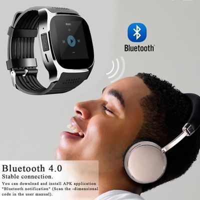 T8 Montre intelligente Smart Bluetooth Watch Phone support Carte