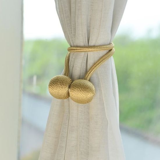 1Pc Résine Boule Magnétique Rideau Boucle Clip Tieback embrasses support Home Decor