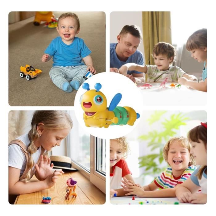6 Pcs Jouet de Chenille à Remonter Amusant pour Enfants Jouet Éducatif Amusant 6 Pcs Jouet de Chenille à Remonter Amusant pour Enfants Jouet Éducatif Amusant