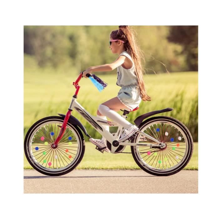 144 Perles à Clipser Sur Rayons De Vélo - Multicolores, Décoratives Et Réfléchissantes - Pour Enfants, Filles, Décoration Vélo Colorée