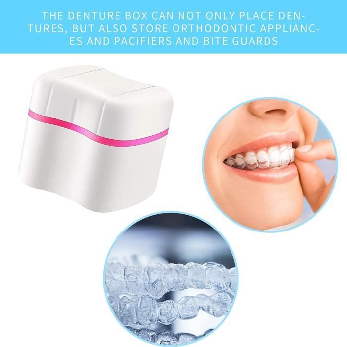 TD® appareil dentaire alignement de dents nettoyage transparent bague dent  droite de nuit enfant jour adulte protection boite solid - Cdiscount Au  quotidien