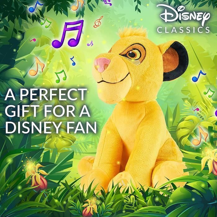 LE ROI LION Peluche Simba - 50 cm - Disney Animaux - Cdiscount