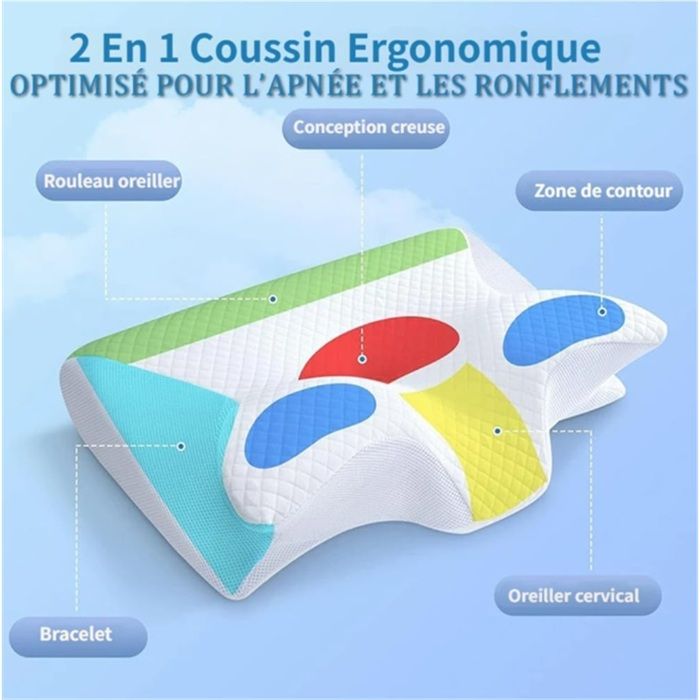 Oreiller Ergo apnée du Sommeil,Oreiller Anti Coussin Apnée du Sommeil — free download