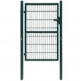 🎋4830Luxueux Magnifique-Portillon grillagé Portail de clôture-Porte de jardin 2D (simple) -Vert 106 x 190 cm-0