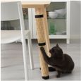 Griffoir pour chat transformez facilement et rapidement pied de table en grattoir-0
