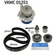 SKF Kit de distribution + pompe à eau VKMC 01251-0