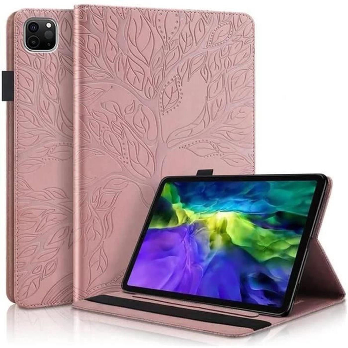 Marron KSHOP Compatible avec CoqueSamsung Galaxy Tab A 8.0 2019 SM-T290/SM-T295 Housse Étui avec Veille/Réveil Automatique Samsung Galaxy Tab A8 8-inch 