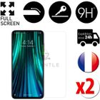 WILTEC FILM VERRE TREMPE XIAOMI REDMI NOTE 8 PRO [2 Pack]