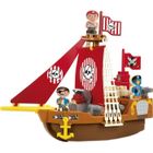 ECOIFFIER Bateau pirate - Jeu de construction - A partir de 18 mois - ABRICK