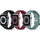 LECMACY Bracelet Compatible pour Apple Watch 44mm 42mm 45mm - pour Bracelet Apple Watch Series 7 6 5 4 3 2 1 SE Homme Femme