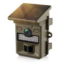 Caméra de chasse solaire 1080P 32MP CAMPARK avec vision nocturne