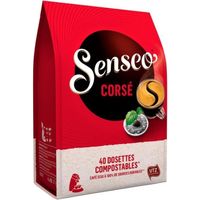 SENSEO - Cafe Dosettes Corse 277G - Lot De 3
