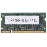 RAM DDR2 4 Go 800 Mhz pour Ordinateur Portable PC2 6400 2RX8 200 Broches SODIMM pour MéMoire pour Ordinateur Portable AMD