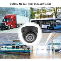 Système de surveillance NTSC de caméra de surveillance caméra dôme AHD 1080p AHD pour voiture bateau d'autobus(Noir) - Vvikizy