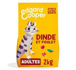 CROQUETTES Croquette - nourriture seche Edgard - cooper - FRCatDryAdultTurkeyChicken2kg