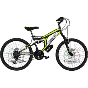 VTT Vélo enfant VTT Full Suspension 24 Colorado 18V Canellini - 24