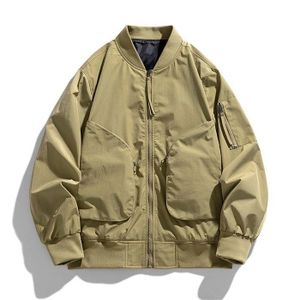 BLOUSON Veste de Baseball pour Homme,Blouson de Bombardier