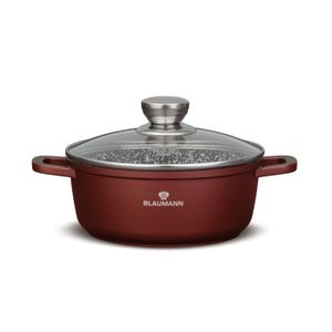Dajar Verre Cocotte 5L Pyrex - Récipient Transparent 32x27 Cm Résistant Aux Températures Extrêmes