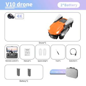 DRONE 4K-Sac-Orange-2B-KBDFA v10 drone professionnel hd 