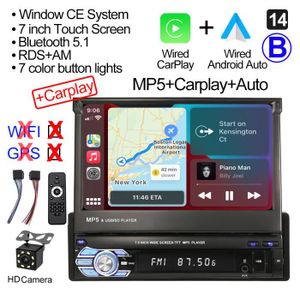 AUTORADIO B-MP5-Carplay-Cam - Autoradio Android 11, écran ré