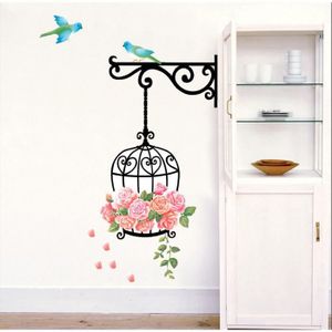 Stickers Oiseaux Rose