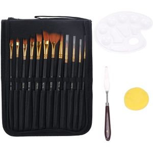 Lot 6pcs Pinceaux Aquarelle Peinture Huile en Acrylique Art Artisanat C815 
