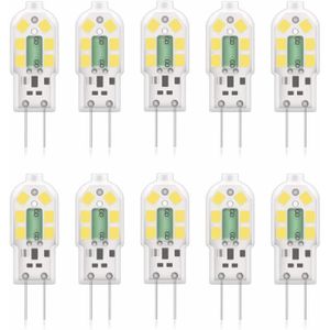 G4 2w Ampoule Led, 20w, blanc froid 6000k, 200lm, 12x Smd, 12v Ac