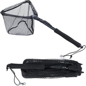 Xndryan – Épuisette de pêche télescopique 180 cm avec poignée, épuisette  pliable portable avec long manche pour pêche à la carpe, à la carpe, à la  truite : : Sports et Loisirs