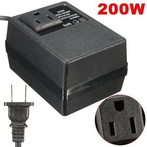 Ctzrzyt Transformateur de Tension Adaptateur Secteur AC Adaptateur Secteur Courant 200V 230V /à 240V /à 12V Adaptateur Allume-Cigare Adaptateur Chargeur de Voiture 10A 120W Prise UE