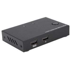 Commutateur KVM à 2 ports 4K DisplayPort USB-C avec passage d'alimentation  - US3311, ATEN Commutateurs KVM de bureau