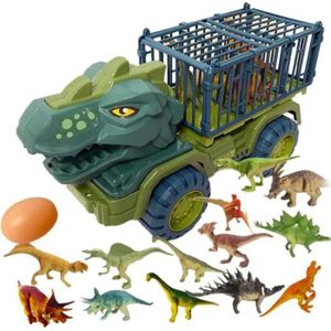 CAMION ENFANT Dinosaures Camion Transporteur,inosaure Voiture Jo