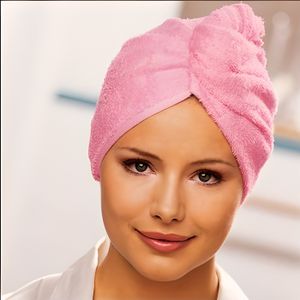 DQWKDJIBI Sèche-Cheveux en Microfibre À Séchage Rapide Serviette De Bain Wrap Hat Quick Cap Turban Dry