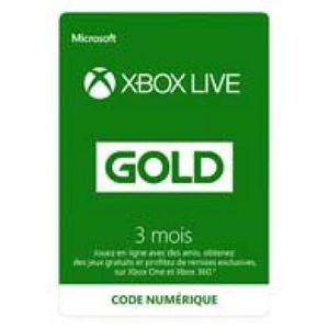 JEU PC À TÉLÉCHARGER Jeu PC- Xbox Live Gold 3 mois (en téléchargement)