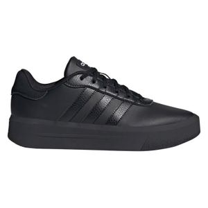BASKET adidas Femme Court Platform Shoes Sneaker, Core Black-Core Black-FTWR White, 44 EU
