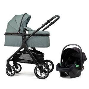 KIDUKU - poussette combi 3 en 1 - noir - poussette avec siège auto