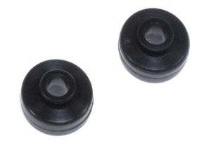 Ruota + Coprimozzo Nero Per Aspirapolvere Rowenta RS-RT900019 - Ricambio Originale - 5