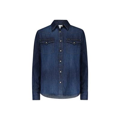 Chemise Lee Denim United States Postal Service - Homme XL, Bleu Coton, Occasion Parfaite