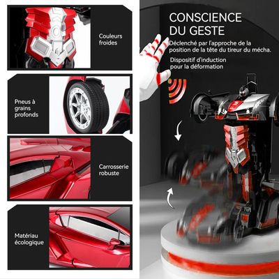Voiture RC Spider 360° - Mini Cascadeuse à Roues Pivotantes - Pneus Caoutchouc - Dès 3 Ans