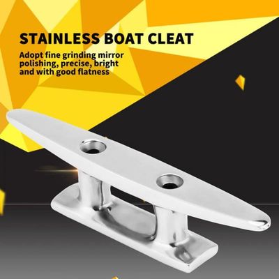 Taquet Amarrage Bateau Keenso 5 Pouces - Acier Inoxydable 316, Base Creuse