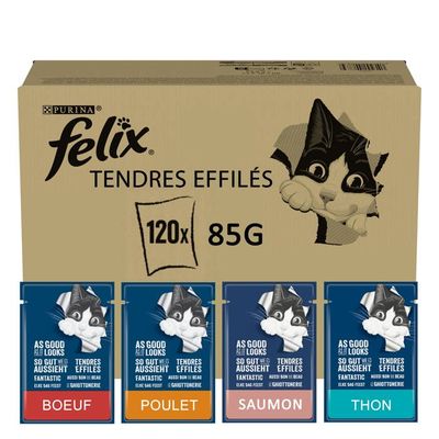 FELIX Sachets fraîcheur chat x120