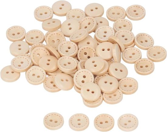 BOUTON DE MANCHETTE,MZ512 1  Boutons De Couture En Coquille Naturelle, 50 Pièces, 20 18 15 12