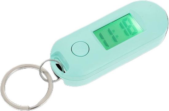 Montre De Poche Porte-Clés Montre Numérique - Petite Électronique À La Mode Porte-Clés pour Enfants Étudiants Adultes - À Pendentif pour Examen Sports