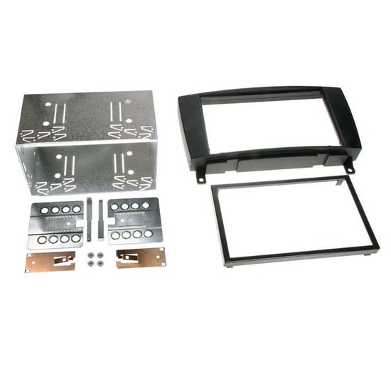 Adaptateur Façade Autoradio 2DIN Pour Opel Vivaro, Renault Trafic II - Kit Installation Parfaite Tableau De Bord