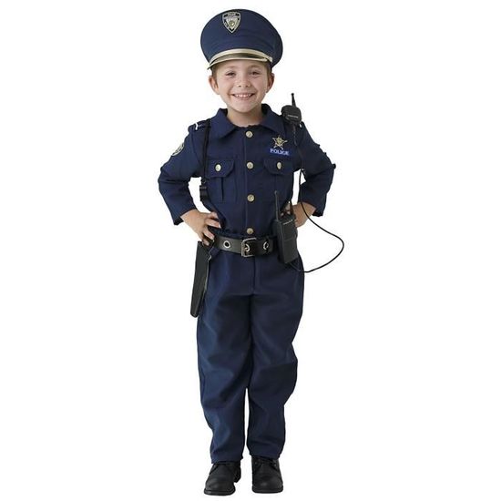 Dress up America Deluxe Costume de déguisement de police