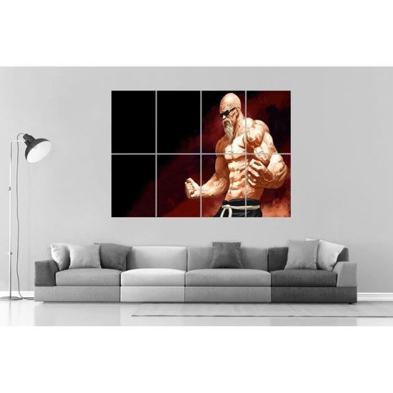Tortue Geniale Goku Master Muscle Dragon Ball Wall Art Poster Grand Format A0 Achat Vente Affiche Poster Tortue Geniale Goku Master Cdiscount
