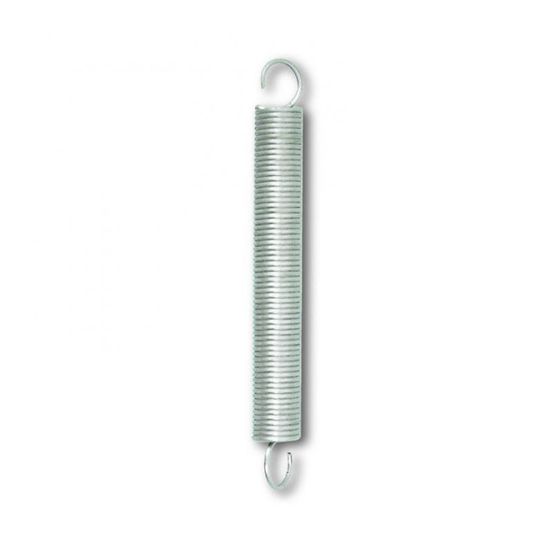 2 Ressorts De Traction Acier Avec Crochets - Fil 1 Mm, Diamètre 8 Mm, Longueur 160-250 Mm, Multi-usage